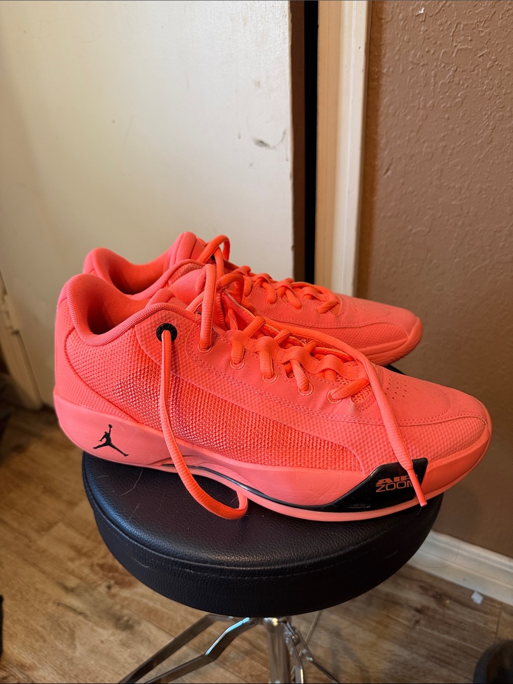 Jordan Men’s Low-Top Athletic Sneakers - Coral/Orange